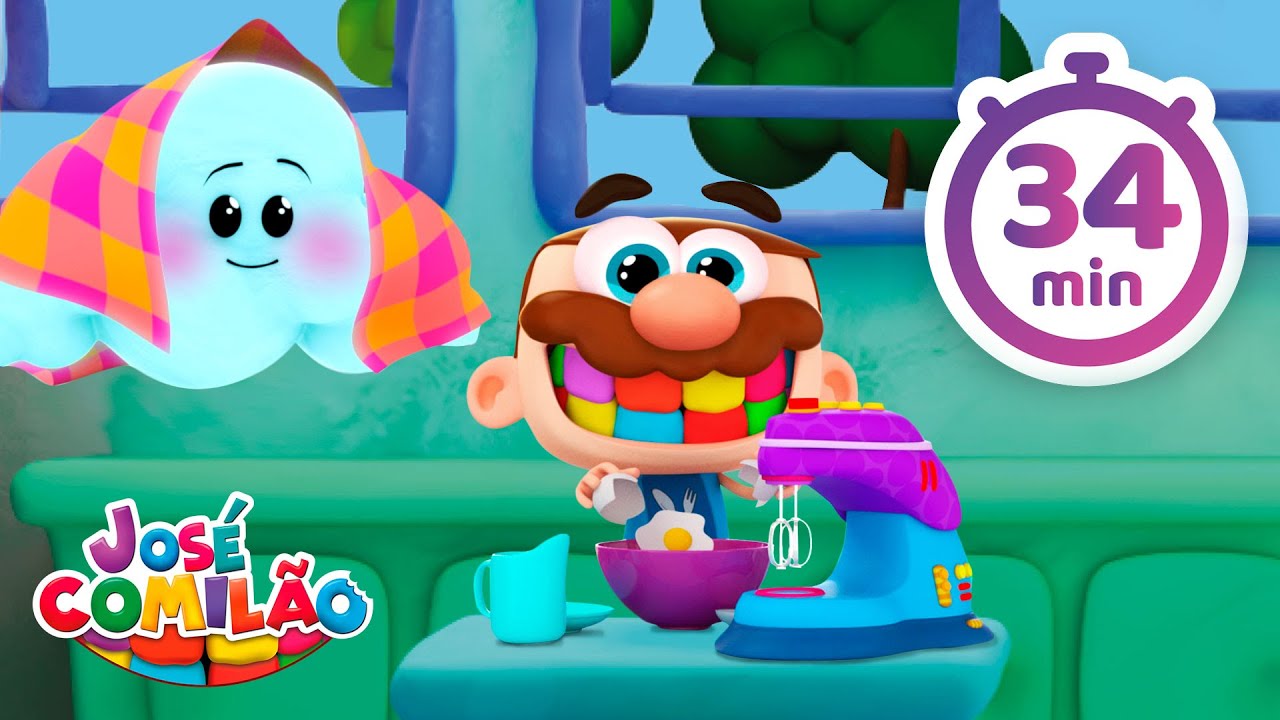 Desenho Infantil – 34 Minutos de Historinhas do José Comilão ...