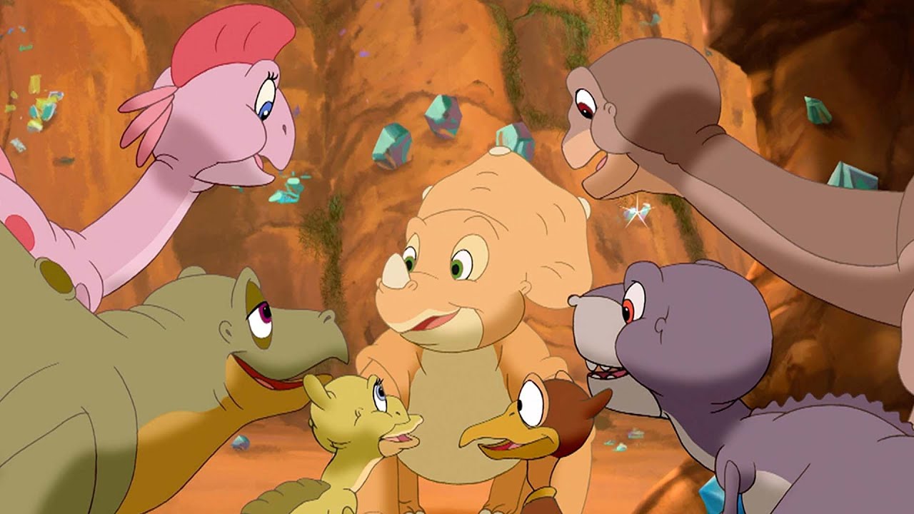 Em Busca do Vale Encantado | As Aventuras dos Dinossauros | Desenhos ...