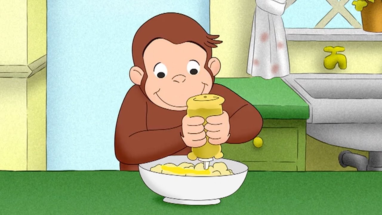 George, o Curioso | As comidas favoritas de George | Desenhos Animados ...