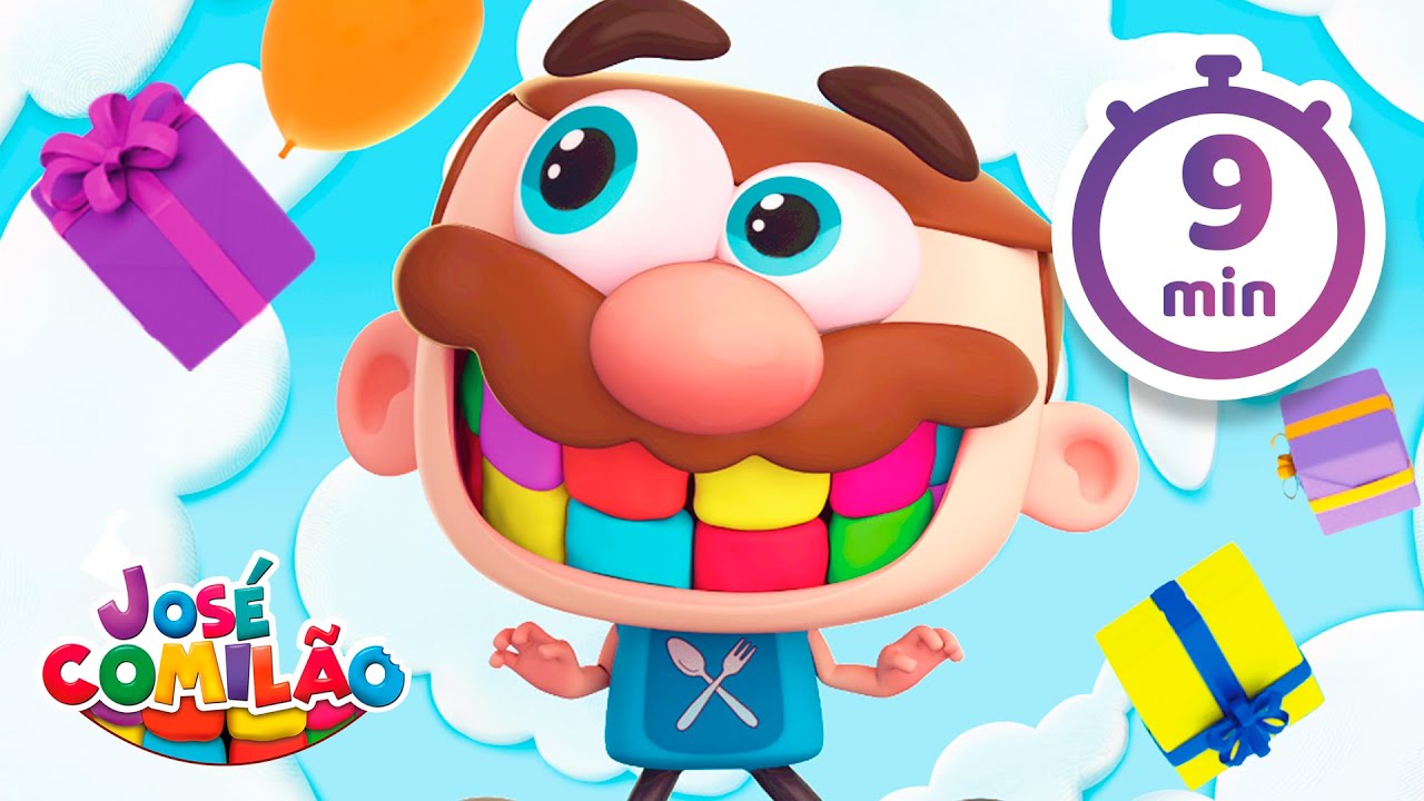 Música Infantil José Comilão – 9 Minutos de Músicas!!! Totoy em ...