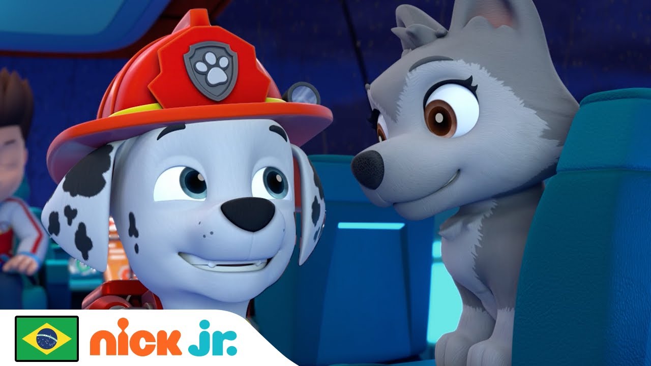 Patrulha Canina Marshall Torna se L der Duma Matilha De Lobos Nick 
