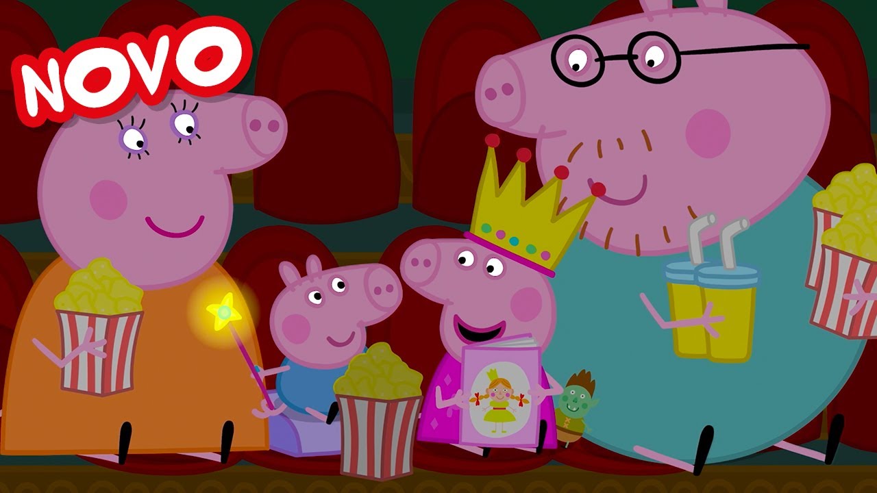 Peppa Pig Português Brasil | O Cinema | NOVO Contos da Peppa Pig ...