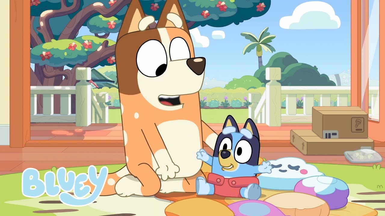 É uma corrida de bebês | Episódio completo | Bluey Português Brasil ...