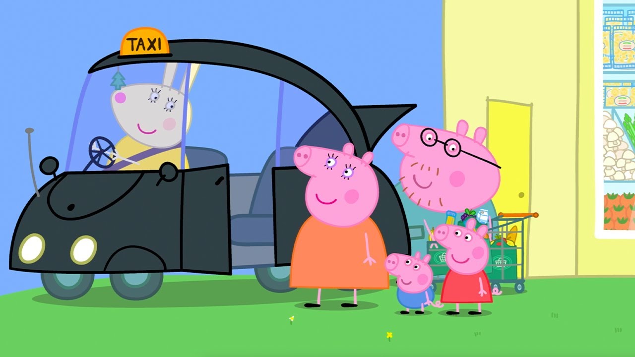 Texi Rabbit Táxi da Srta. Rabbit | Peppa Pig Português Brasil Episódios Completos ...
