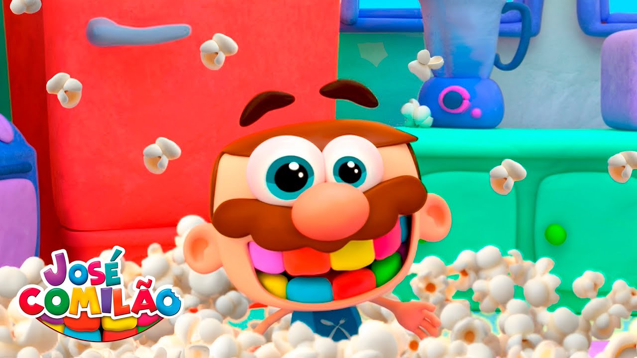 Desenho Infantil Totoy – Jose Comilão historinha da Chuva de Pipoca ...