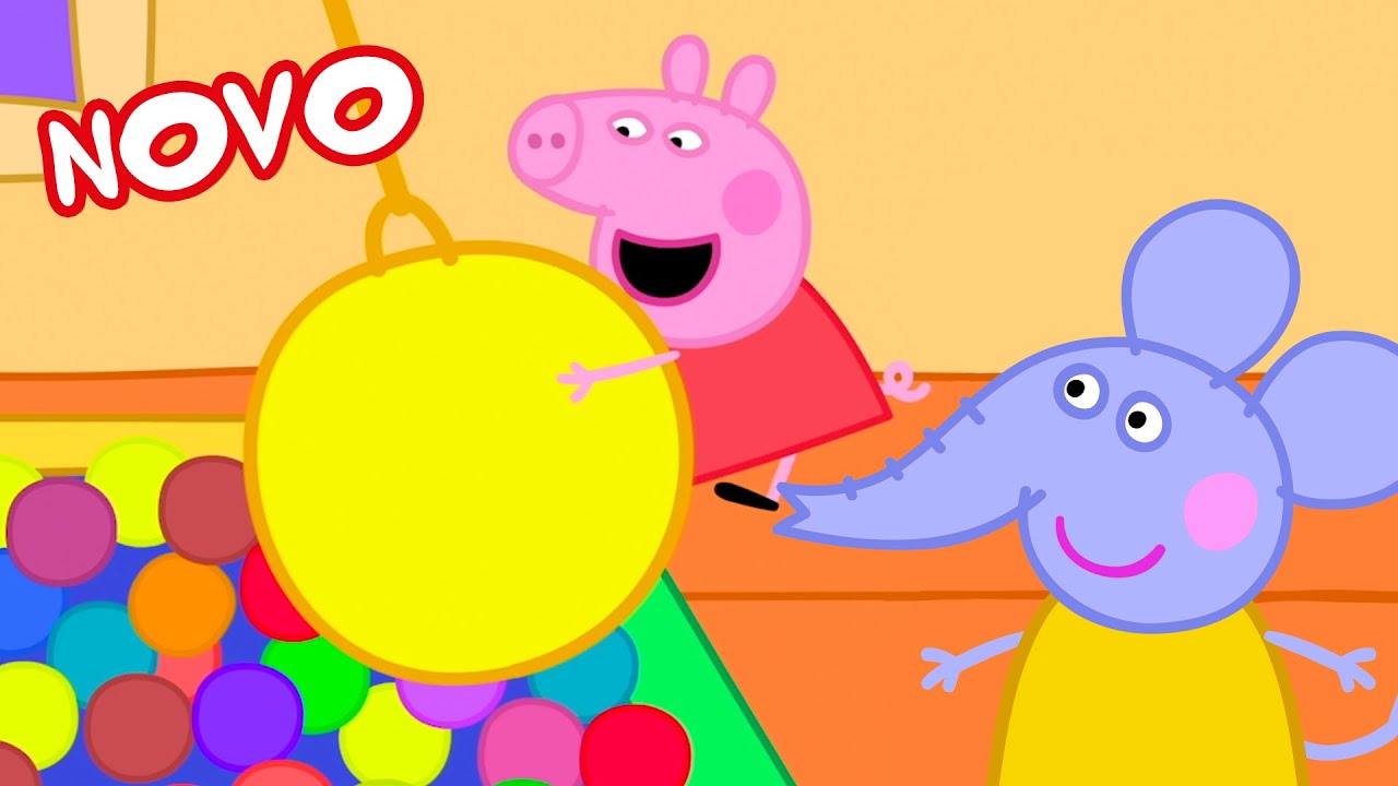 Peppa Pig Português Brasil | Um dia no parque de aventuras | NOVO ...