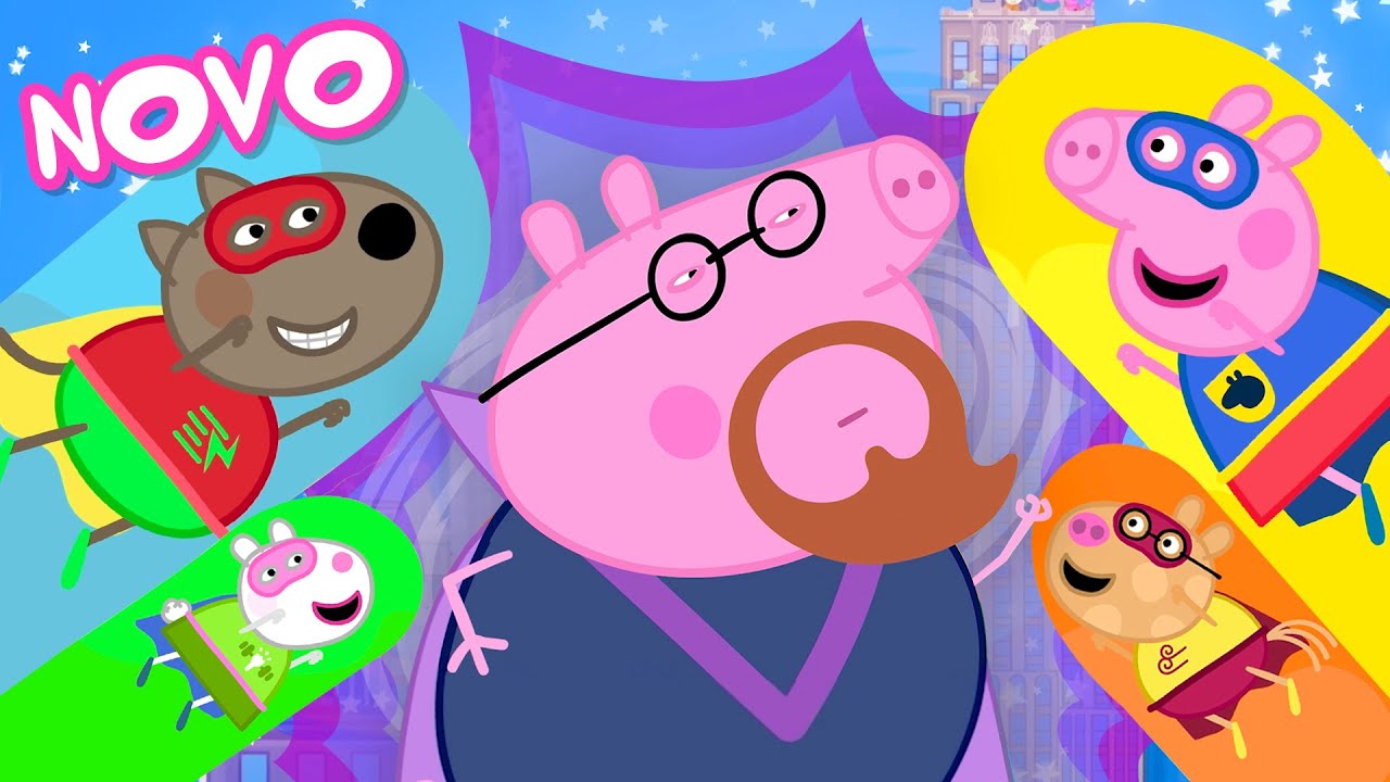 Peppa Pig Português Brasil | Os Heróis Salvam o Dia | NOVO Contos da ...