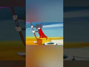 Tom & Jerry em Português | Brasil | Um belo dia relaxante na praia … Só que não! | @WBKidsBrasil​
