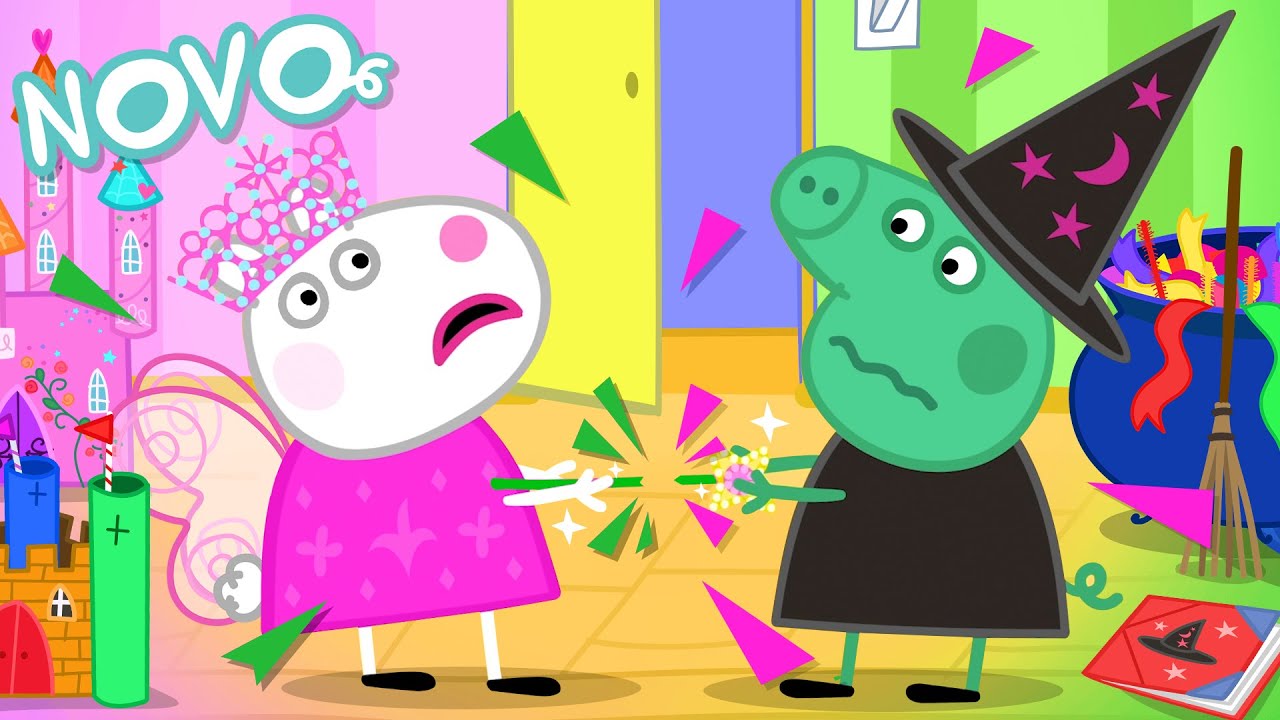 Peppa Pig Português Brasil 👑 Bruxas e Fadas 🧙 NOVO Contos da Peppa Pig ...